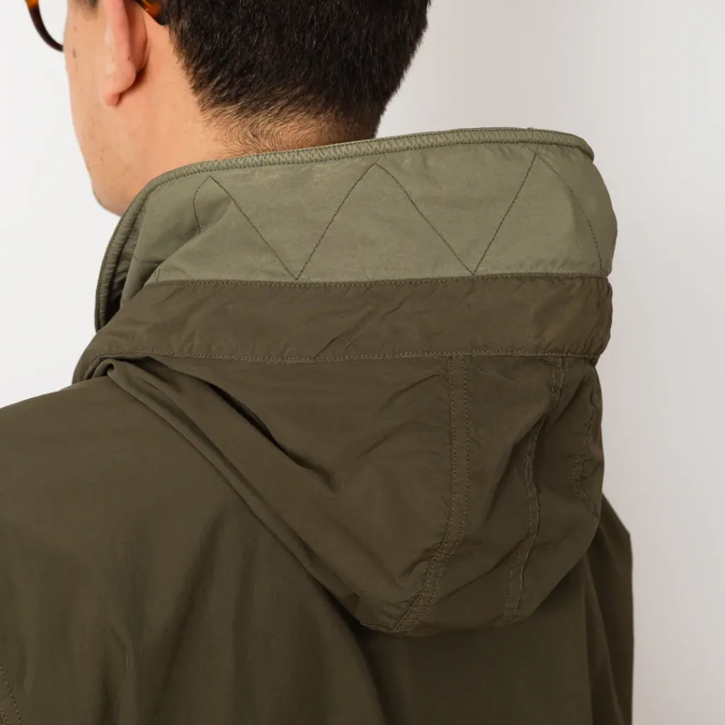 Jackets|Stone Island Short Parka - Military Green (V0054)