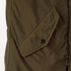Jackets|Stone Island Short Parka - Military Green (V0054)