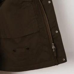 Jackets|Stone Island Short Stand Collar Jacket - Military Green