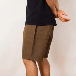 Shorts|Universal Works Simple Short - Khaki