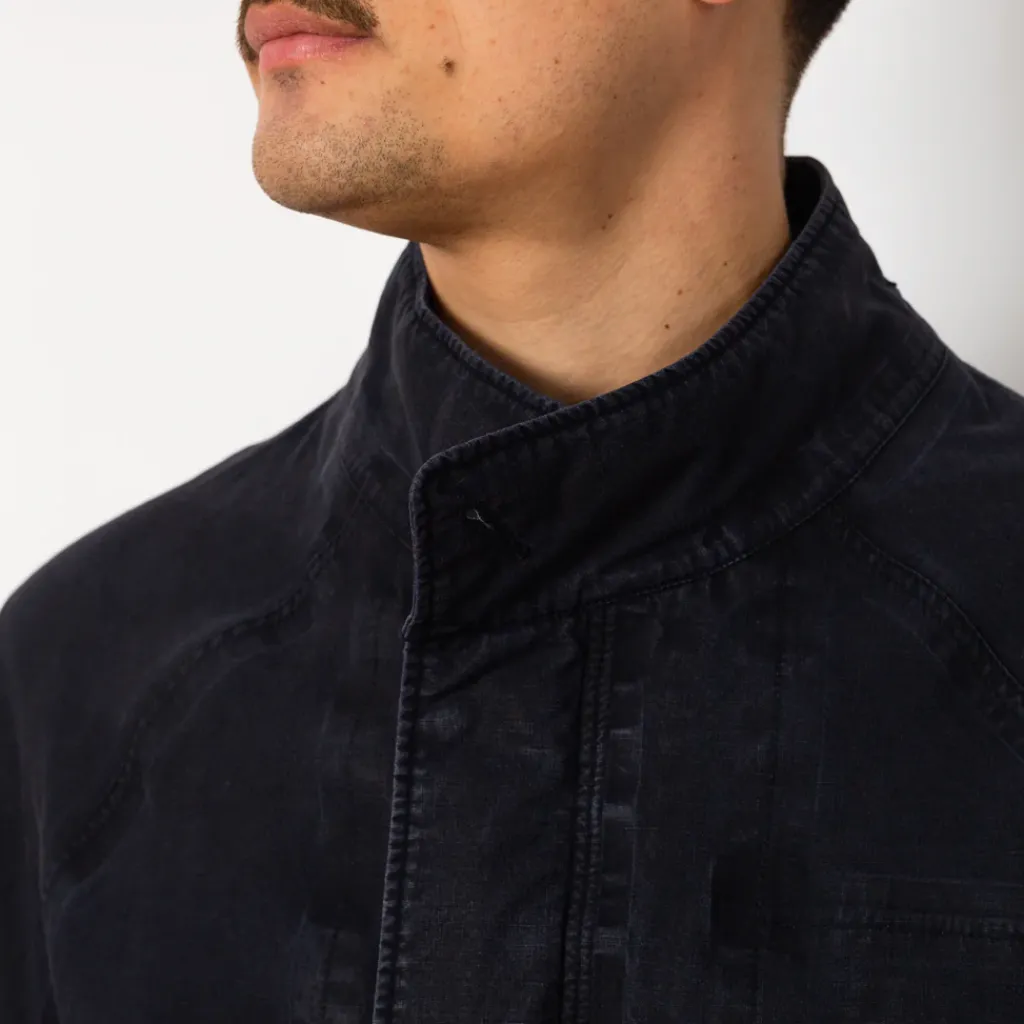 Jackets|Visvim Six-Five Fishtail Parka 3L Damaged - Navy