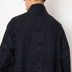 Jackets|Visvim Six-Five Fishtail Parka 3L Damaged - Navy