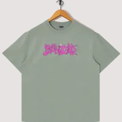 T-Shirts|Brain Dead Skram T-Shirt - Seafoam
