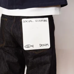 Jeans|Visvim Social Sculpture 01 Wide Raw Jean - Indigo