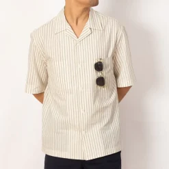 Shirts|Barena Solana Lenza Shirt - Avorio