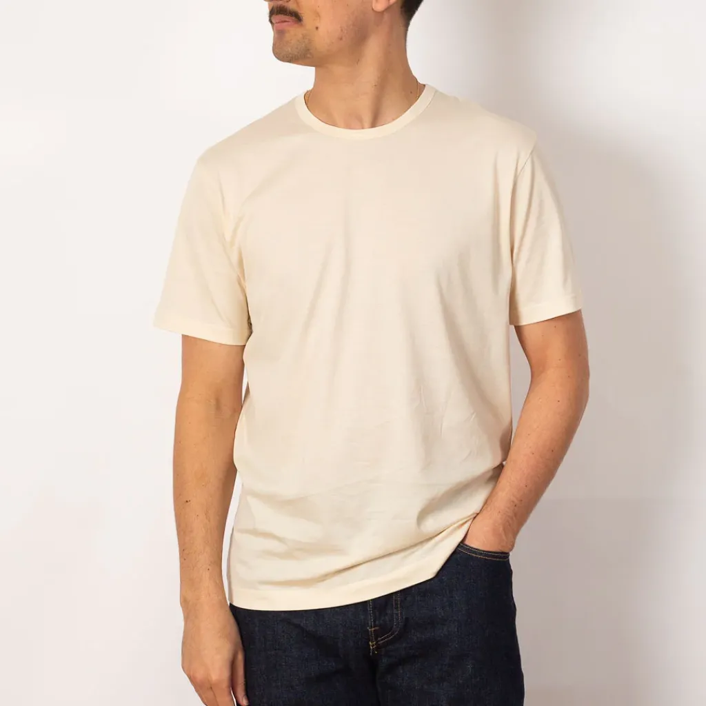 T-Shirts|Sunspel S/S Crew Neck T-Shirt - Undyed