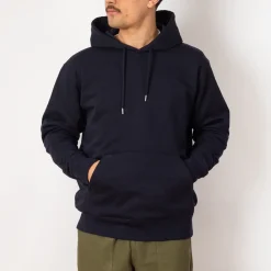 Sweatshirts|Norse Projects Standard Hoodie - Dark Navy