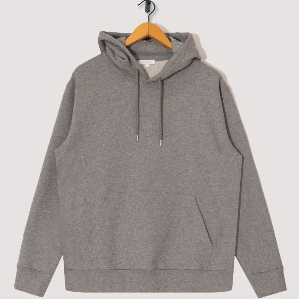 Sweatshirts|Norse Projects Standard Hoodie - Grey Melange