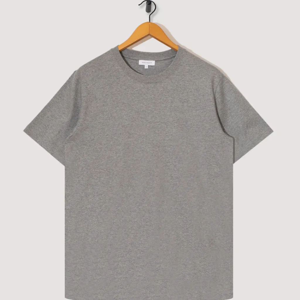 T-Shirts|Norse Projects Standard T-Shirt - Grey Melange