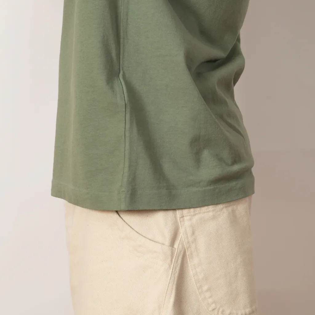 T-Shirts|Stone Island Stitch Logo T-Shirt - Sage (V0055)