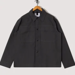 Shirts|MHL By Margaret Howell Storm Flap Shirt - Carbon