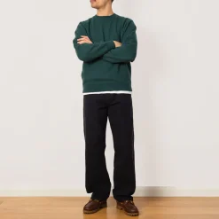 Sweatshirts|Beams Plus Sweat Crew - Dark Green