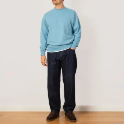 Sweatshirts|Beams Plus Sweat Crew - Sax