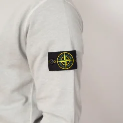 Sweatshirts|Stone Island Sweatshirt - Pearl Grey (V0161)