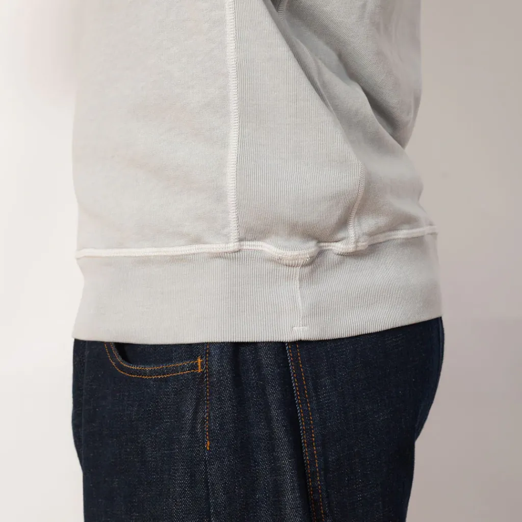 Sweatshirts|Stone Island Sweatshirt - Pearl Grey (V0161)