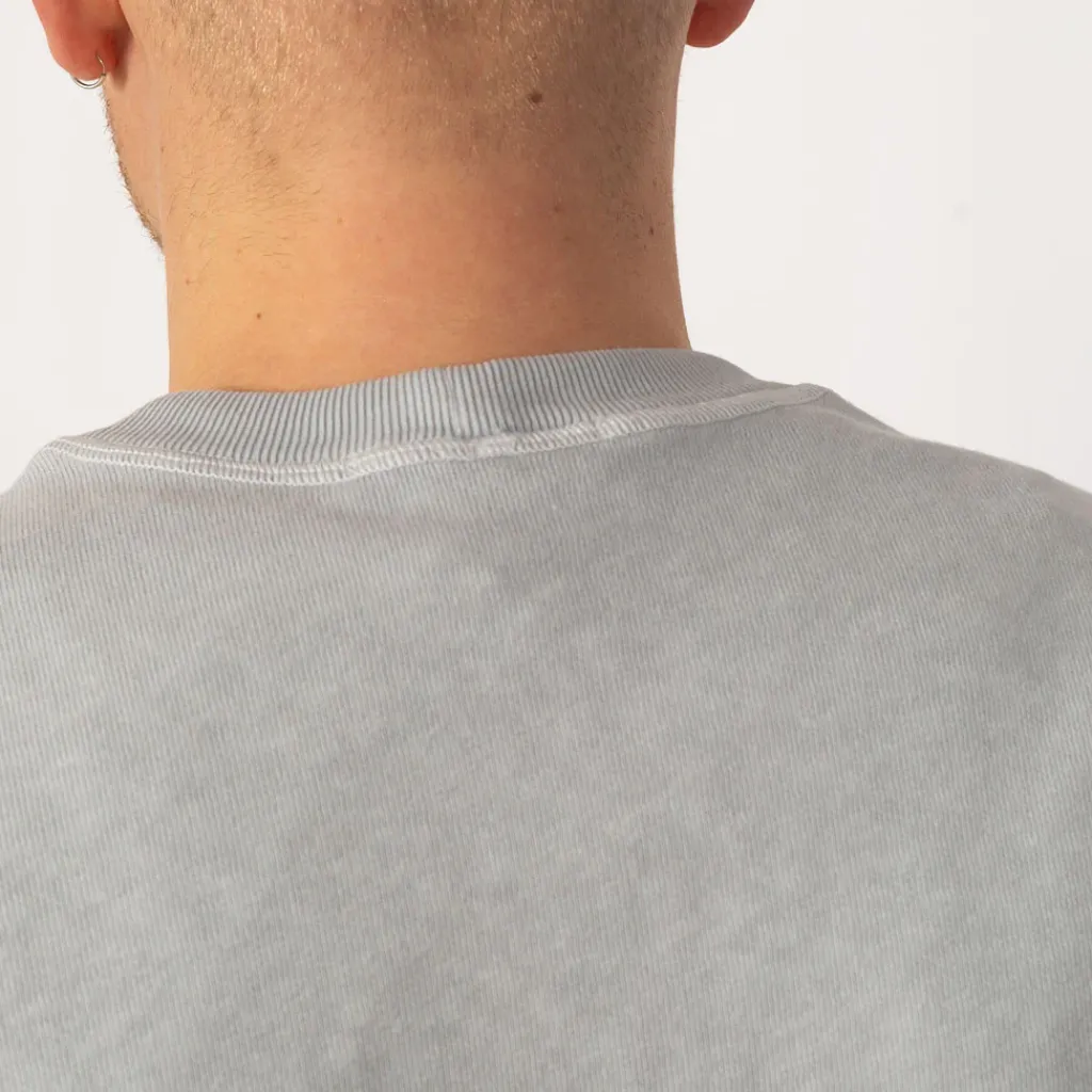 Sweatshirts|Stone Island Sweatshirt - Pearl Grey (V0161)