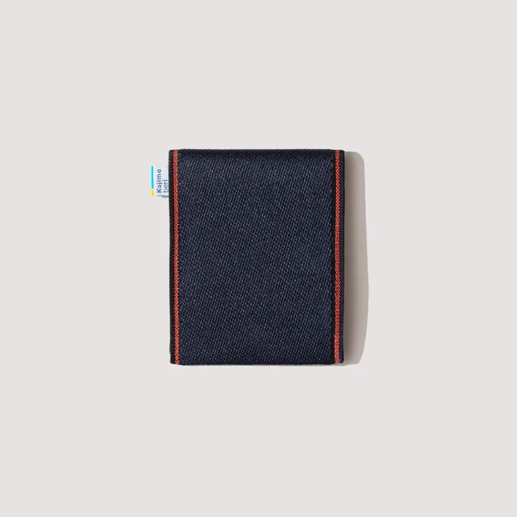 Wallets|Beams Japan Takata Card Case - Navy/White