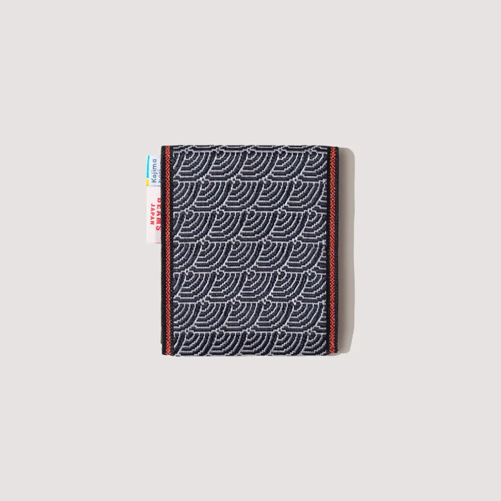 Wallets|Beams Japan Takata Tatami Coin Purse - Waves Navy