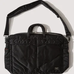 Bags|Porter - Yoshida u0026 Co. Tanker 2-Way Overnight Briefcase - Black