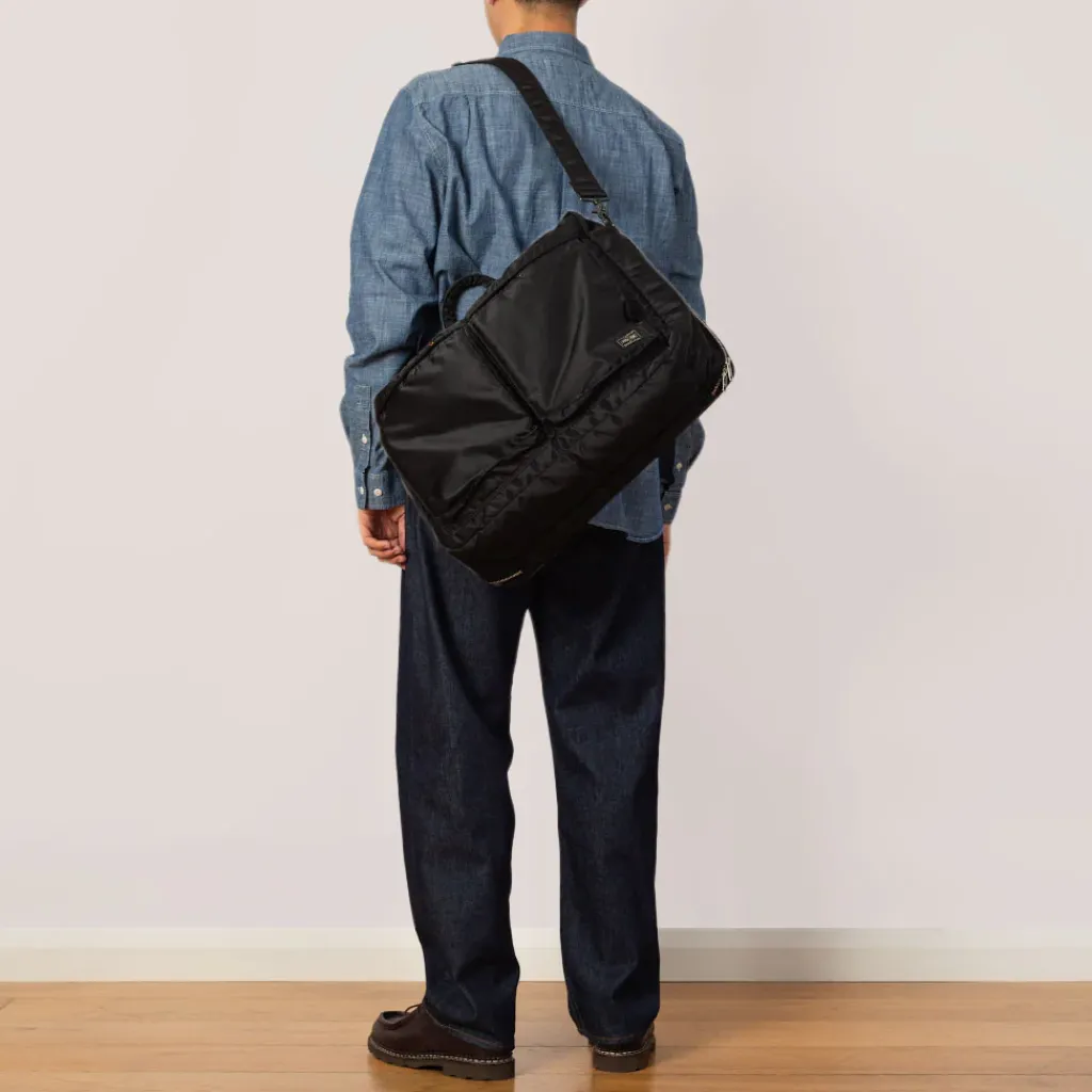 Bags|Porter - Yoshida u0026 Co. Tanker 2-Way Overnight Briefcase - Black