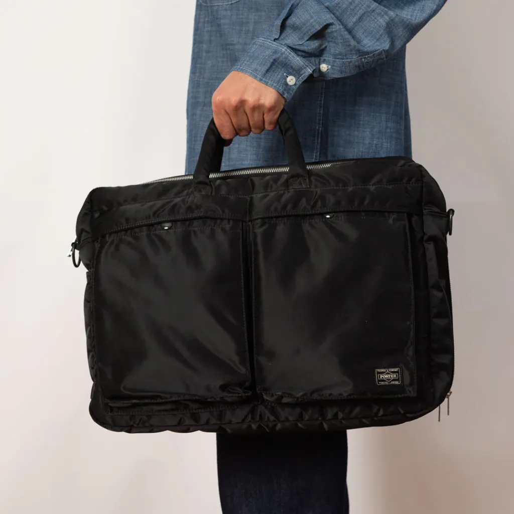 Bags|Porter - Yoshida u0026 Co. Tanker 2-Way Overnight Briefcase - Black