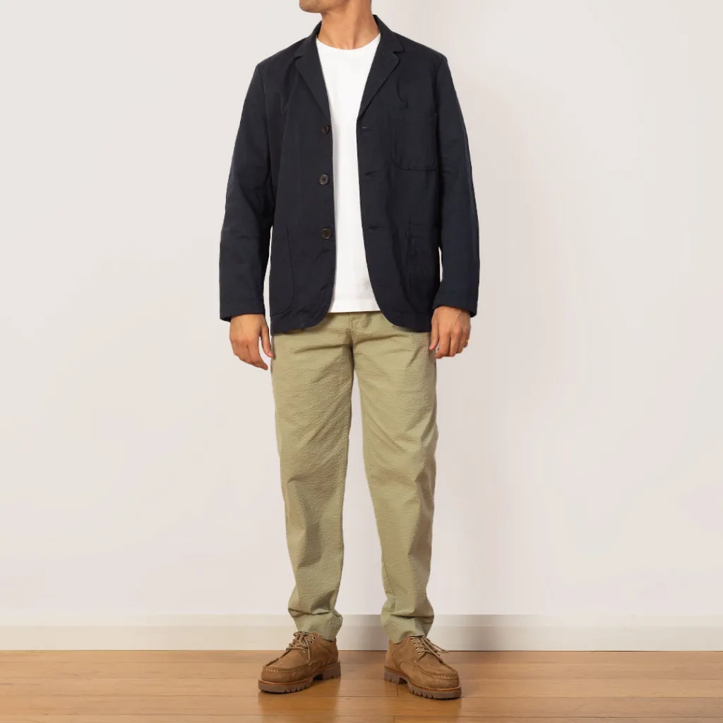 Jackets|Universal Works Three Button Jacket - Navy