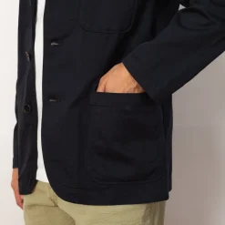 Jackets|Universal Works Three Button Jacket - Navy