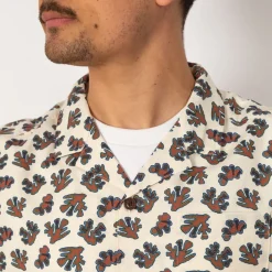 Shirts|Patagonia Tidal Threads Camp Shirt - Coral Wool White