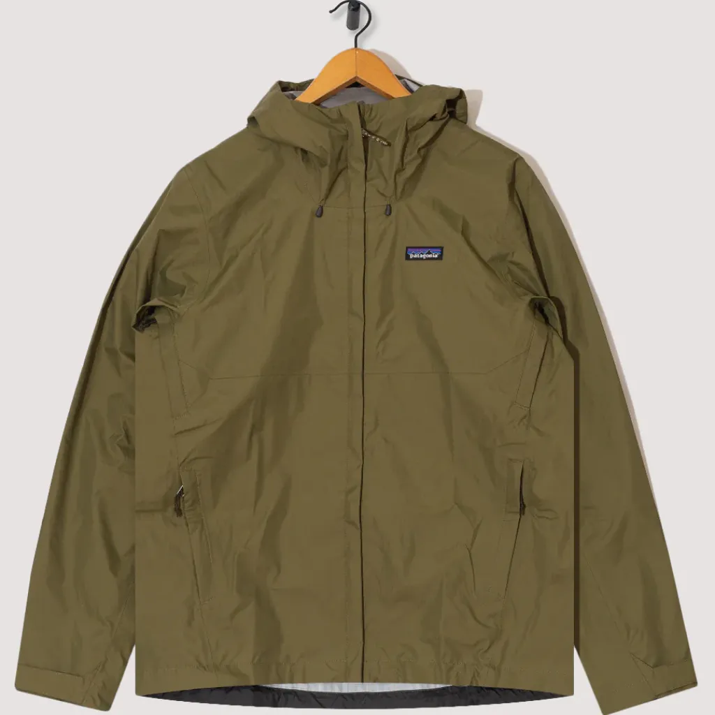 Jackets|Patagonia Torrent Shell 3L Rain Jacket - Tent Green