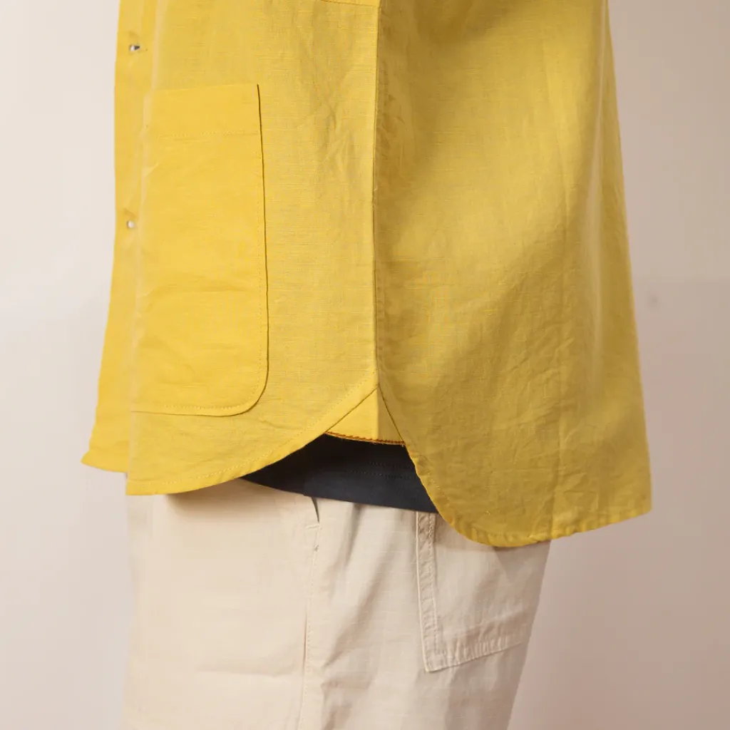 Shirts|Universal Works Travail Shirt - Lemon