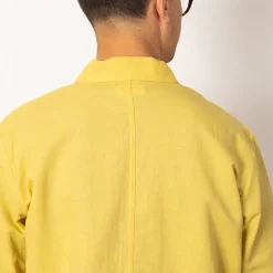 Shirts|Universal Works Travail Shirt - Lemon
