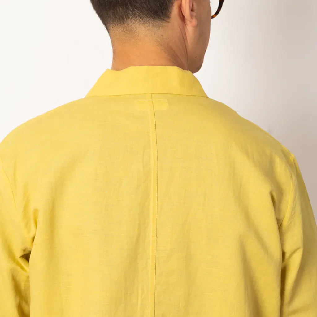 Shirts|Universal Works Travail Shirt - Lemon