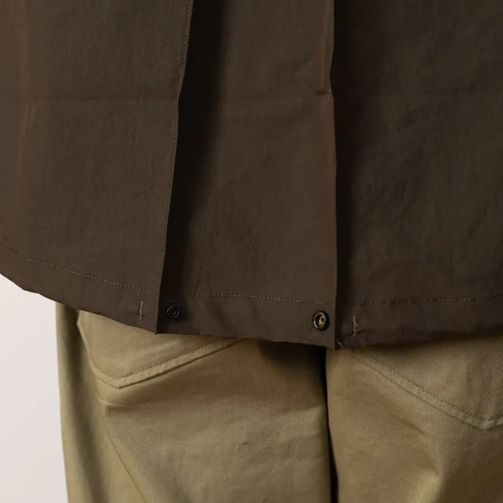 Jackets|Ends and Means Travel Half Parka - African Black