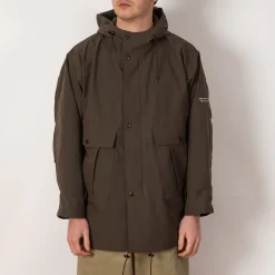 Jackets|Ends and Means Travel Half Parka - African Black