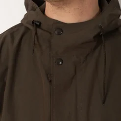 Jackets|Ends and Means Travel Half Parka - African Black