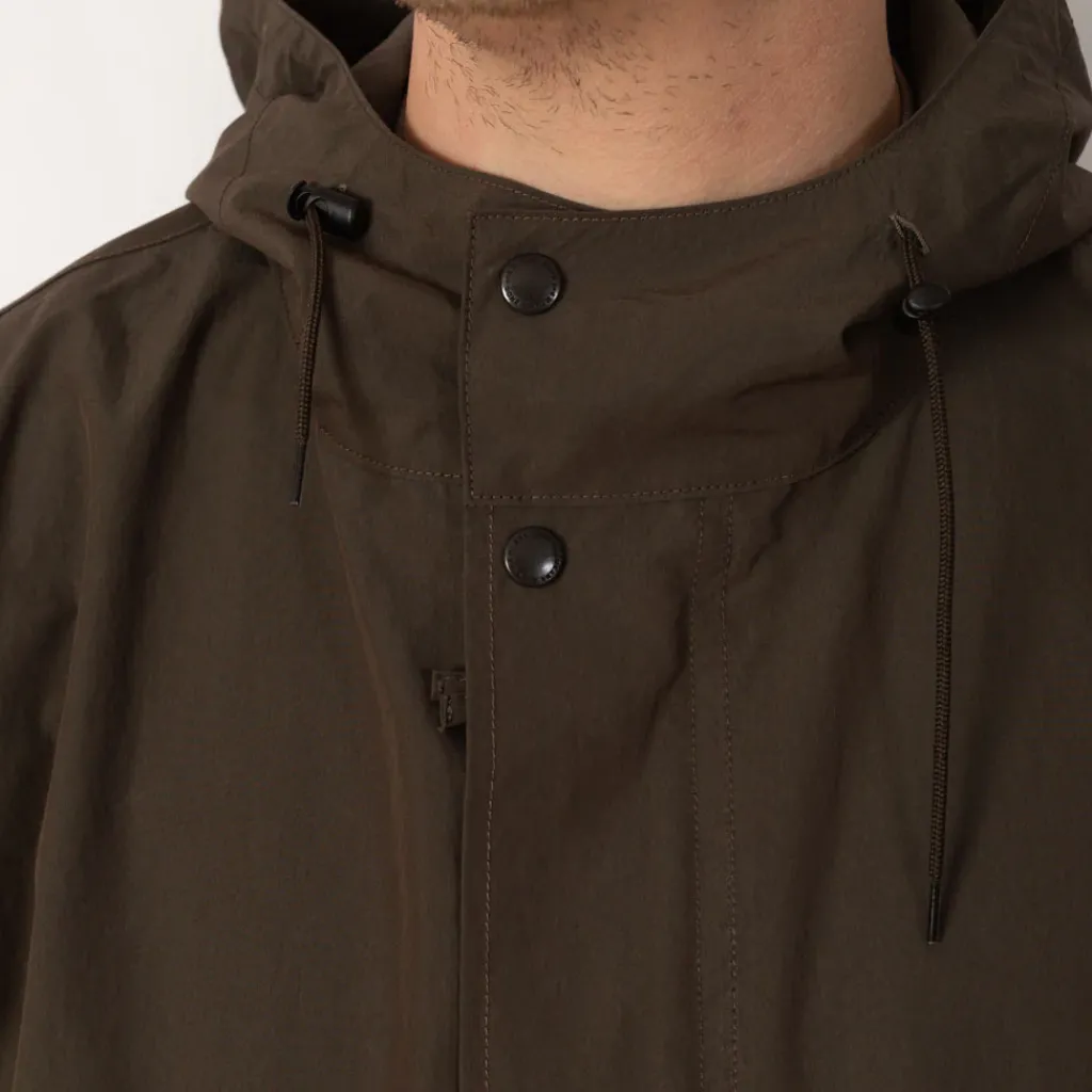Jackets|Ends and Means Travel Half Parka - African Black