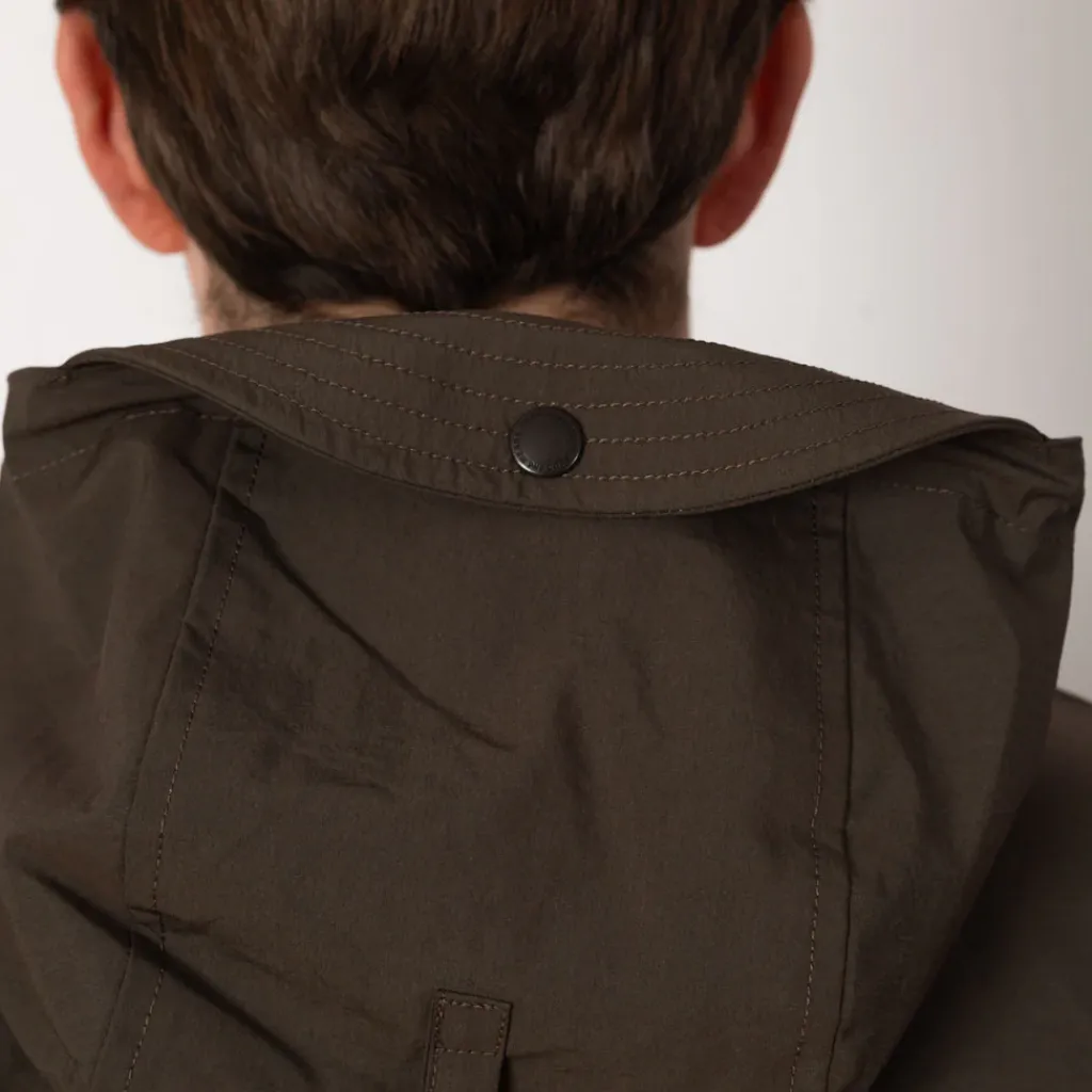 Jackets|Ends and Means Travel Half Parka - African Black