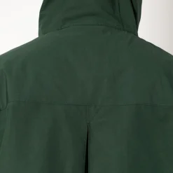Jackets|Ends and Means Travel Half Parka - Woods Green