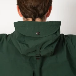 Jackets|Ends and Means Travel Half Parka - Woods Green