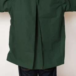 Jackets|Ends and Means Travel Half Parka - Woods Green