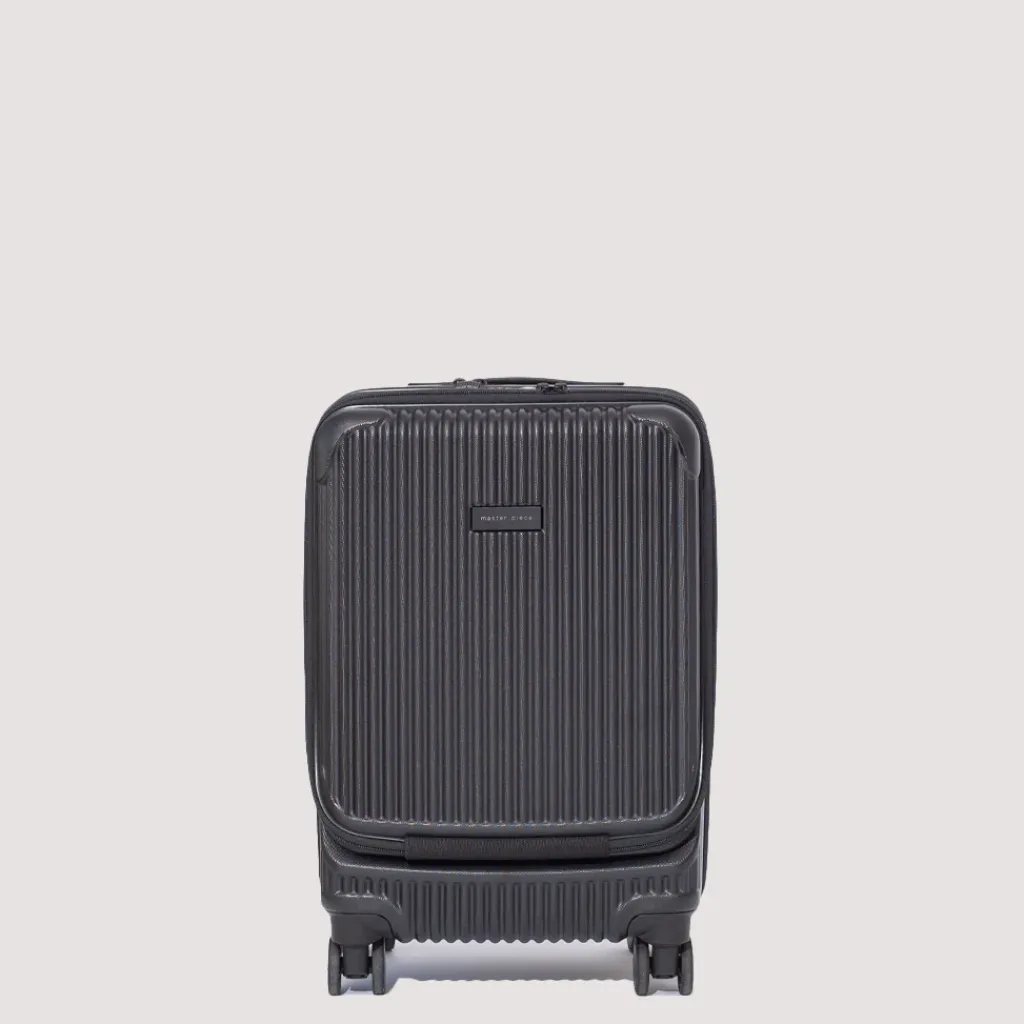 Bags|Master Piece Trolley Suitcase 34L - Black