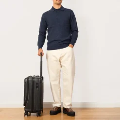 Bags|Master Piece Trolley Suitcase 34L - Black