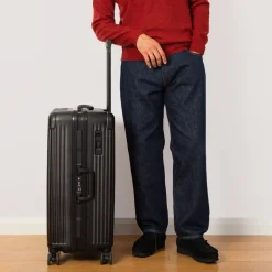Bags|Master Piece Trolley Suitcase 75L - Black