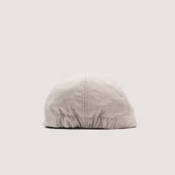 Headwear|Found Feather Tropical Wool 6 Panel Cap - Beige