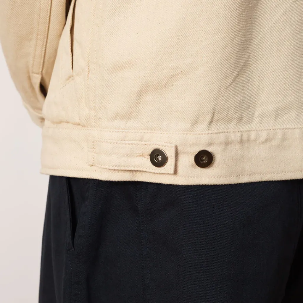Jackets|Universal Works Trucker Jacket - Ecru