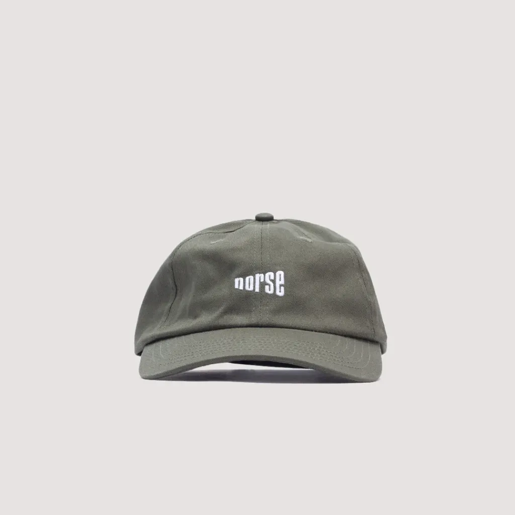 Headwear|Norse Projects Twill 6 Panel Cap - Ivy Green