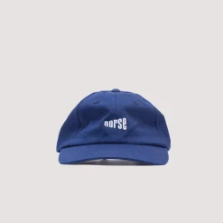 Headwear|Norse Projects Twill 6 Panel Cap - Workwear Blue