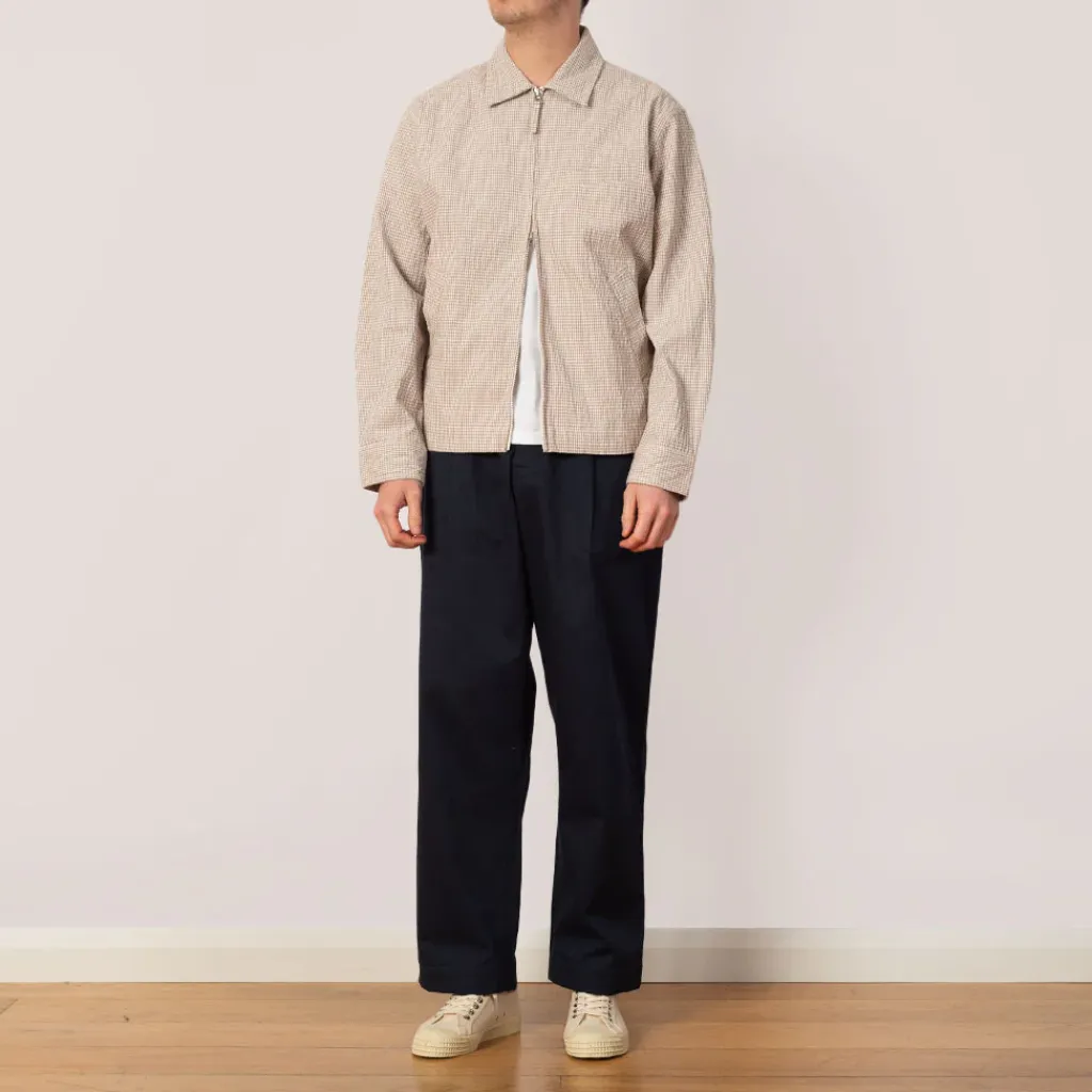 Trousers|Universal Works Twill Duke Pant - Navy