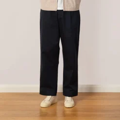 Trousers|Universal Works Twill Duke Pant - Navy