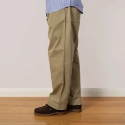 Trousers|Universal Works Twill Duke Pant - Stone